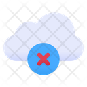 Delete Cloud Cloud Internet Icon