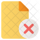 Delete File Icon