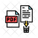 Delete File  Icon