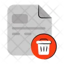 Delete File Icon - Free Download Files & Folders Icons | IconScout