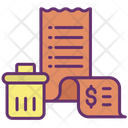 Delete Invoice Icon