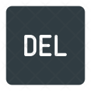 Delete Button Keyboard Icon