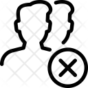 Delete users Icon
