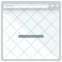 Delete Webpage Window Icon