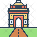 Delhi Memorial Gate Icon