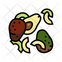 Delicious Green Avocado Icon