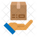 Shipping Hand Package Icon
