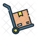 Delivery Delivery Trolley Delivery Box Icon