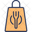 Delivery Bag Fast Food Food Icon