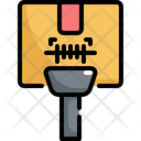 Barcode Logistic Service Icon