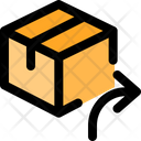 Delivery Box Forward Archive Box Forward Send Parcel Icon