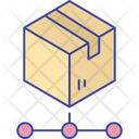 Delivery Box Tracking Icon