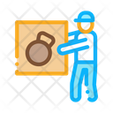 Loader Courier Delivery Icon