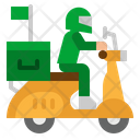 Delivery Man Food Icon
