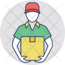 Delivery Boy Courier Icon