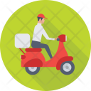 Delivery Boy Courier Icon
