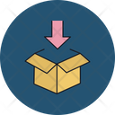 Box Delivery Inside Icon
