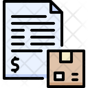 Delivery Invoice  Icon