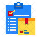 Checklist Delivery Logistics Icon