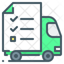 Delivery List Shipping List Document Icon