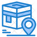 Delivery Location Delivery Spot Gift Box Icon