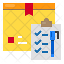 Delivery Logistics List Icon