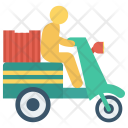 Delivery Man Fast Icon