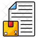 Delivery Note  Icon