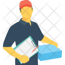 Delivery Service Courier Icon