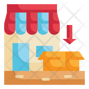 Box Delivery Shop Icon