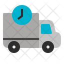 Truck Time Delivery Icon