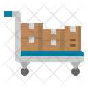 Trolly Delivery Shipping Icon