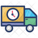 Delivery Van Parcel Delivery On Time Delivery Icon