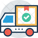 Delivery Confirmation Truck Icon