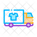 Laundry Service Delivery Icon