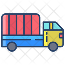 Kartboard Track Delivery Truck Icon