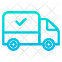 Courier Delivery Truck Icon