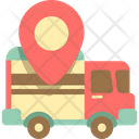 Delivery Truck Location Icon