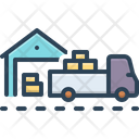 Delivery Vehicle Shipping Vehicle Shipments Icon