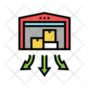 Warehouse Building Store House Icon