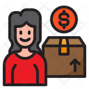 Delivery Woman Delivery Woman Icon