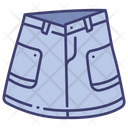 Denim skirt Icon