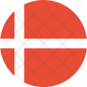 Denmark Flag World Icon