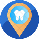 Pin Location Dentist Icon