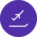 Departure Airport Airplane Icon