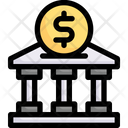 Deposit at bank Icon