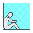 Depression Loneliness Observation Icon