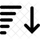 Descending sorting Icon