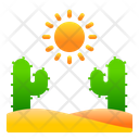 Desert Cactus Nature Icon