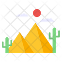 Desert Landscape Icon